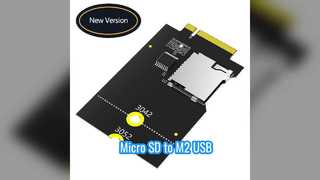 Micro SD to M2 NGFF B Key Adapter USB Only