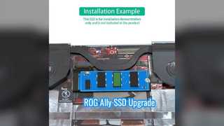 ROG Ally SSD Upgrade 2230 to 2280 Adapter